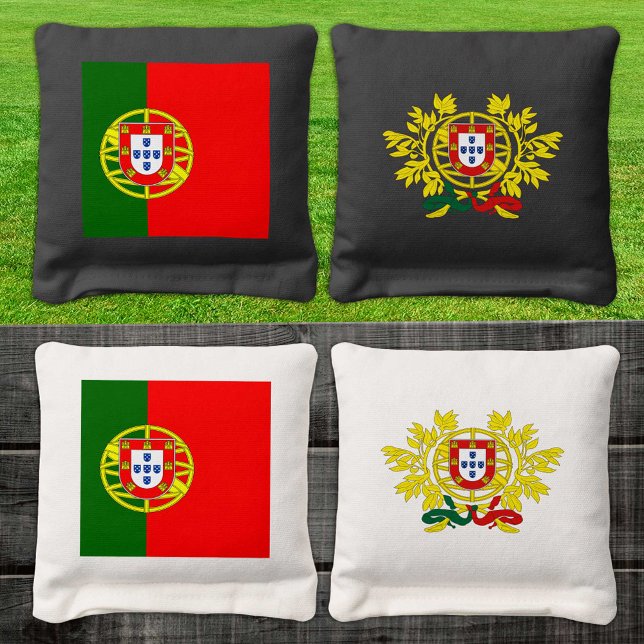 Portugal patriotic bags, Portuguese Flag Cornhole Bags (Creator Uploaded)