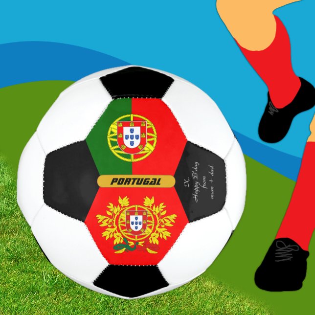 Portugal Personalized, Flag, Photo Soccer Ball (Creator Uploaded)