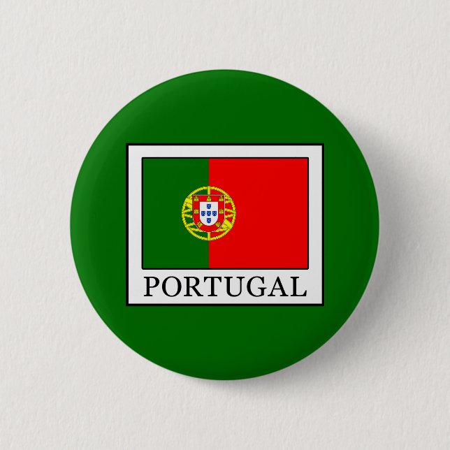 Portugal Pinback Button (Front)
