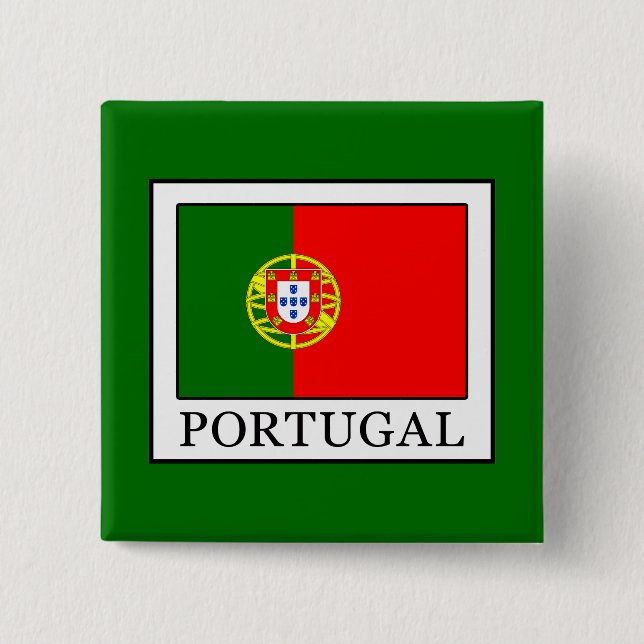 Portugal Pinback Button (Front)