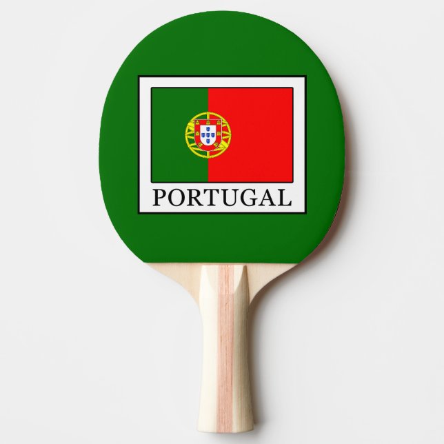 Portugal Ping-Pong Paddle (Front)
