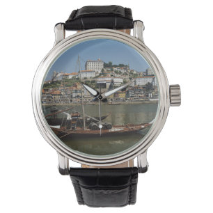 Portugal, Porto, Boat With Wine Barrels Watch