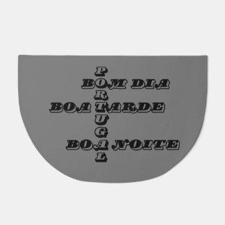 Portugal Portuguese Bom dia, Boa tarde Bom Doormat