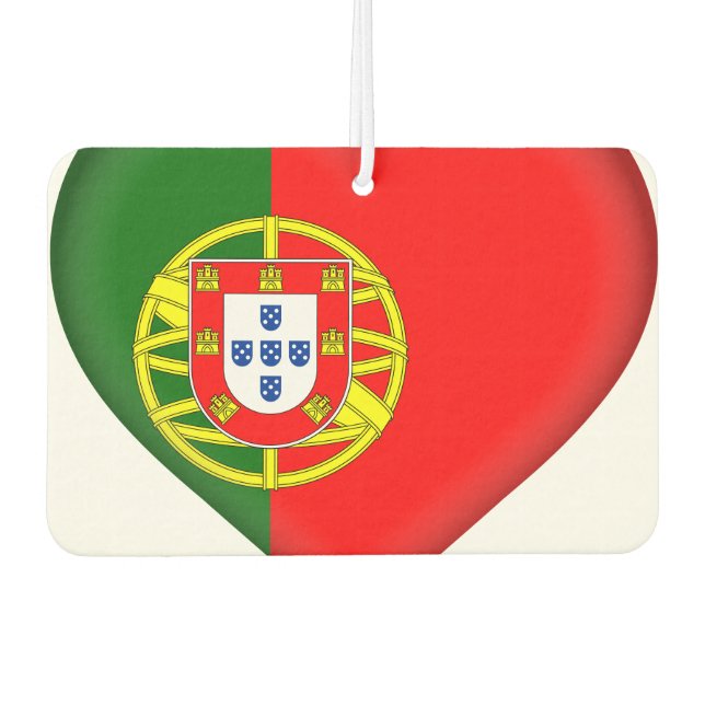 Portugal (Portuguese) Flag Air Freshener (Front)