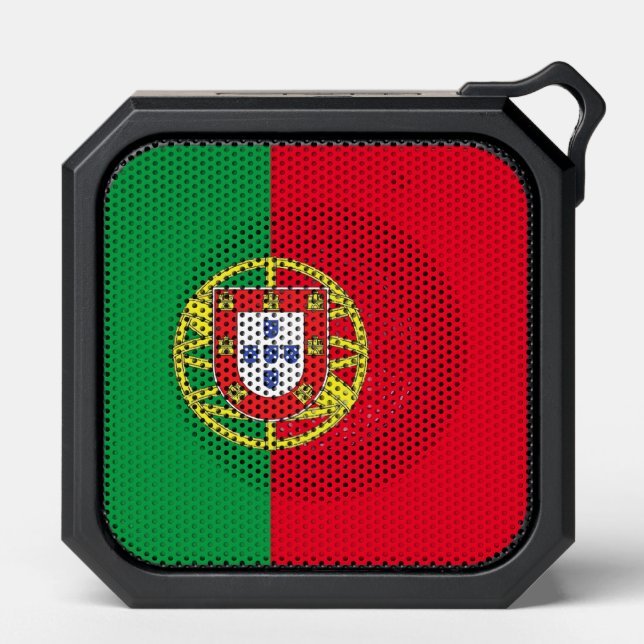 Portugal Portuguese Flag Bluetooth Speaker (Front)