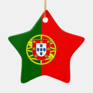 Portugal - Portuguese Flag Ceramic Ornament