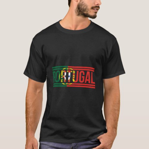Portugal Portuguese Flag Hoodie Sports Soccer Foot T_Shirt