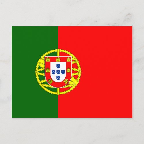 Portugal Portuguese Flag Postcard