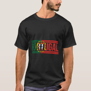 Portugal - Portuguese Flag Sports Soccer Football T-Shirt