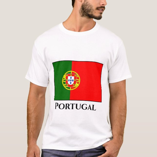Portugal (Portuguese) Flag T-Shirt (Front)