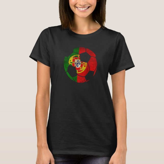 Portugal Portuguese Soccer Game Day 2022 Sports ev T-Shirt (Front)