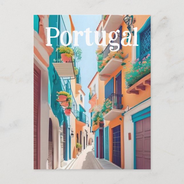 Portugal Postcard (Front)
