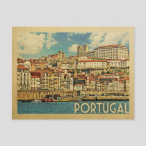 Portugal Postcard Vintage Travel