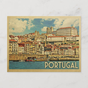 Portugal Postcard Vintage Travel