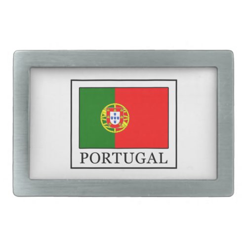 Portugal Rectangular Belt Buckle