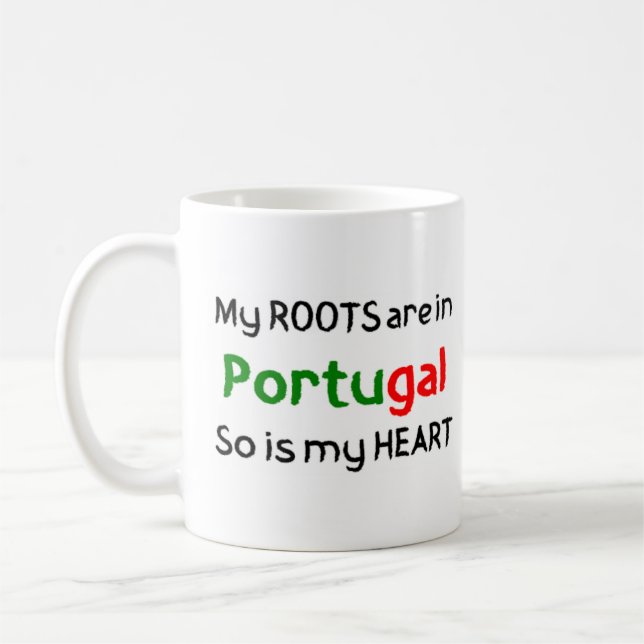 portugal roots coffee mug (Left)