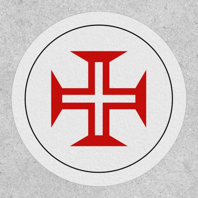 Portugal roundel country flag symbol army military patch (Front)