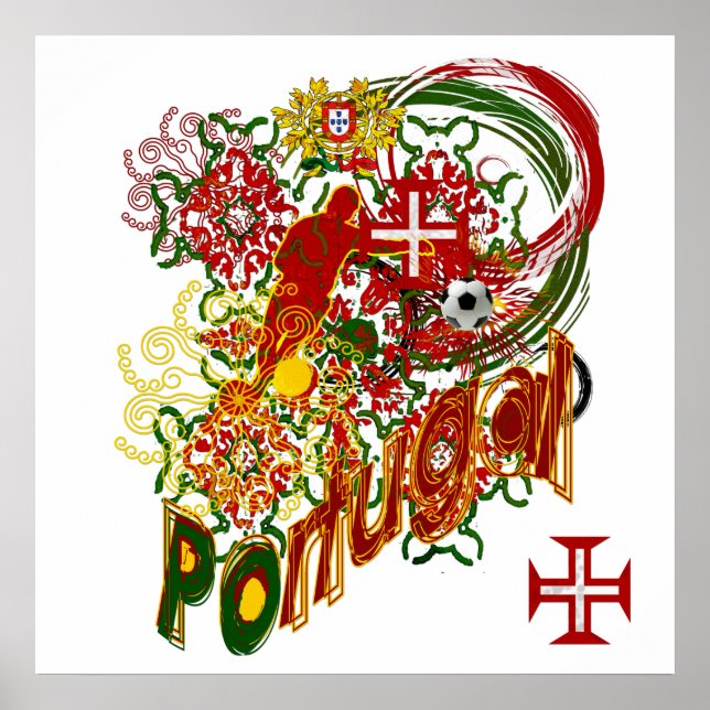 Portugal - Selecção Protuguesa Impressão Poster (Front)