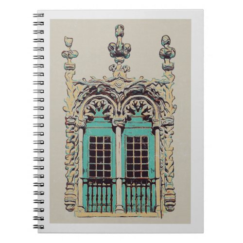 Portugal Sintra National Palace windows Notebook