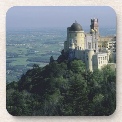 Portugal Sintra Pena Palace atop Serra da Beverage Coaster