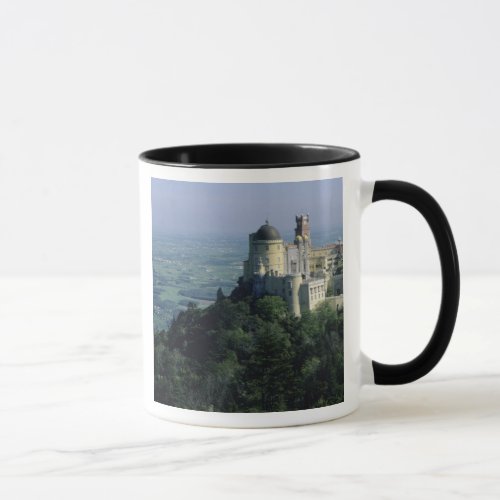 Portugal Sintra Pena Palace atop Serra da Mug