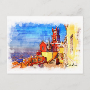 Portugal, Sintra, Pena Palace Postcard