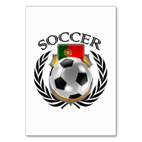Portugal Soccer 2016 Fan Gear Table Number