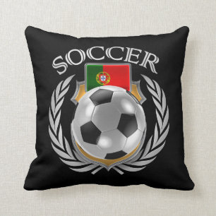 Portugal Soccer 2016 Fan Gear Throw Pillow