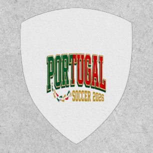 Portugal Soccer 2026 Soccer Bold Country Typograph Patch