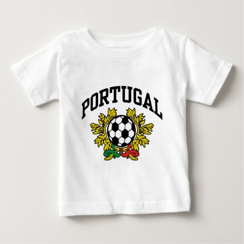 Portugal Soccer Baby T_Shirt