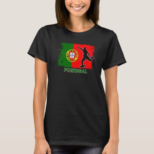 Portugal Soccer Fan  2022 National Football Team F T_Shirt