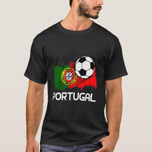 Portugal Soccer Fan T_Shirt