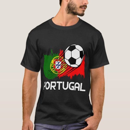 Portugal Soccer Fan T_Shirt