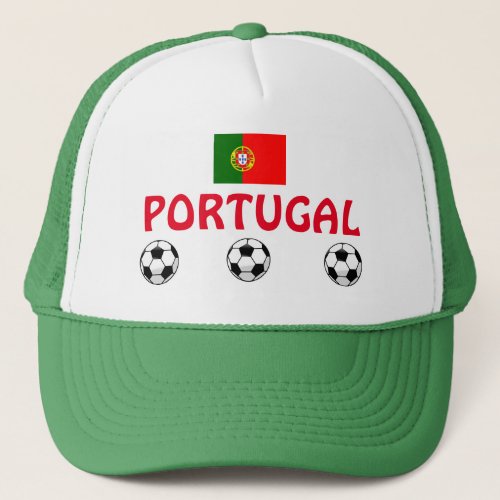 Portugal Soccer Hat