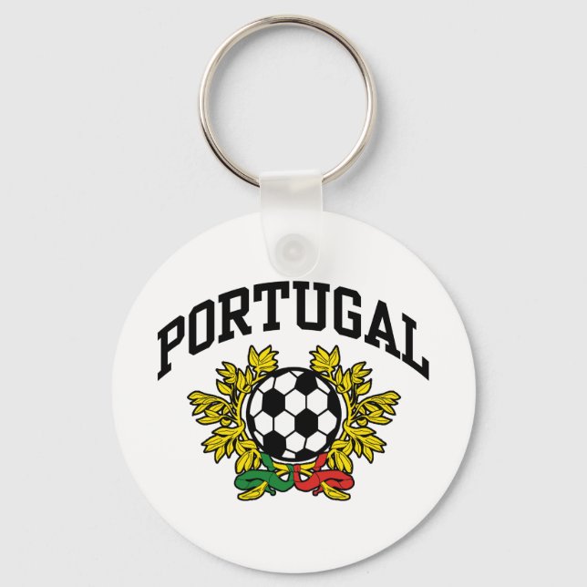 Portugal Soccer Keychain (Front)