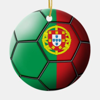 Portugal Soccer Ornament by tjssportsmania at Zazzle