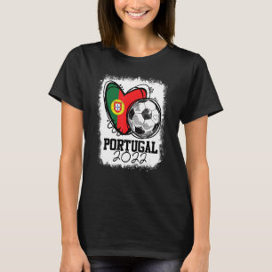 Portugal Soccer Portuguese Flag Love Country Pride T-Shirt