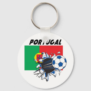 Portugal Soccer Swag Keychain