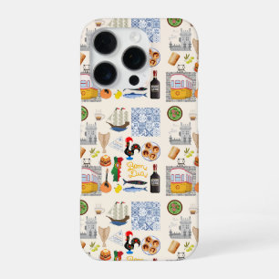 Portugal Symbols Travel Lovers iPhone 16 Pro Case