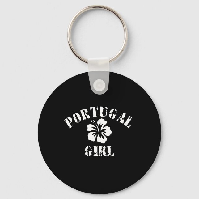 Portugal Tattoo Style Keychain (Front)