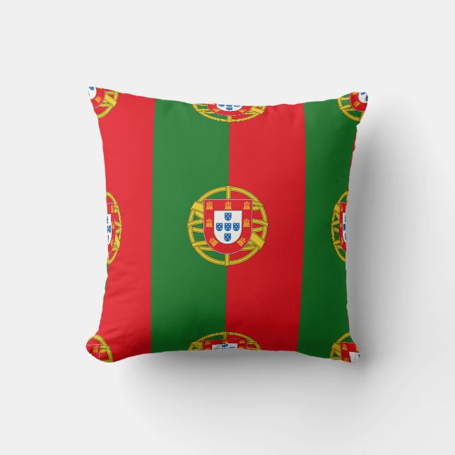 Portugal Throw Pillow (Front)