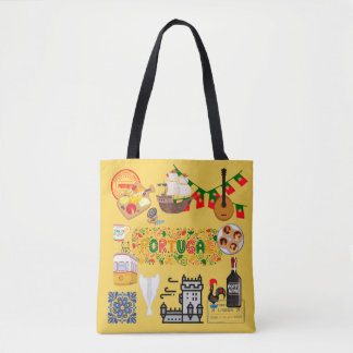 Portugal tote bag