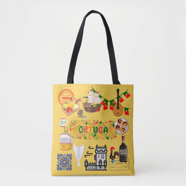 Portugal  tote bag (Front)