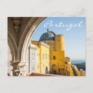 Portugal Travel Postcard - Palacio da Pena