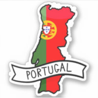 Portugal Travel Vinyl Sticker