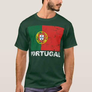 Portugal Vintage Flag T-Shirt