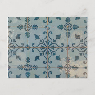 Portugal Vintage Mosaics Postcard