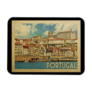 Portugal Vintage Travel Magnet