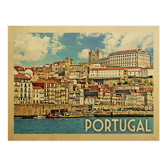 Portugal Vintage Travel Postcard