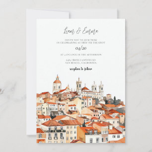 Portugal Wedding Invitation